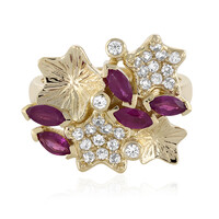 Anello in oro con Rubino del Madagascar (Adela Gold)