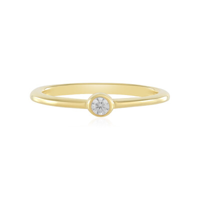 Anello in argento con Diamante I2 (H)
