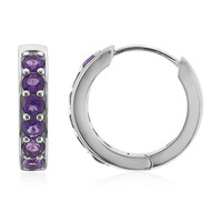 Orecchini in argento con Ametista