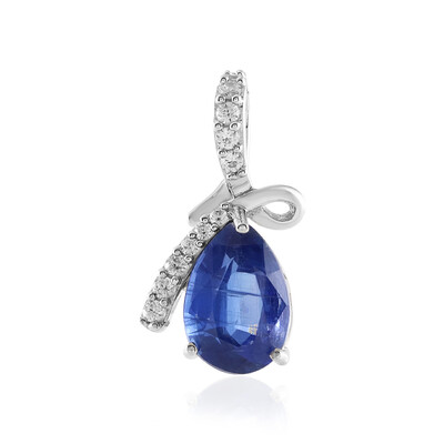 Ciondolo in argento con Cianite del Nepal
