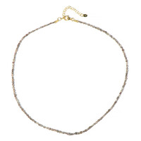 Collana in argento con Diamante Champagne