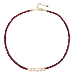 Collana in argento con Rubino