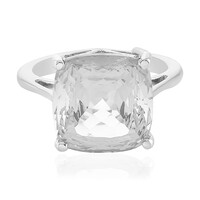 Anello in argento con Topazio Bianco Reale (PHANTASIA)