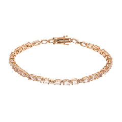 Bracciale in oro con Morganite AAA (CIRARI)
