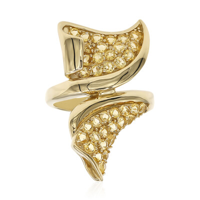 Anello in argento con Citrino (TPC)