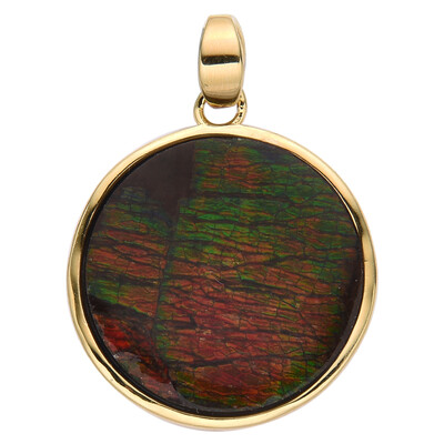 Ciondolo in argento con Ammolite
