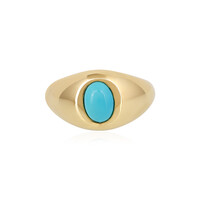 Anello in argento con Turchese Sleeping Beauty
