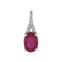 Ciondolo in argento con Rubino Bemainty