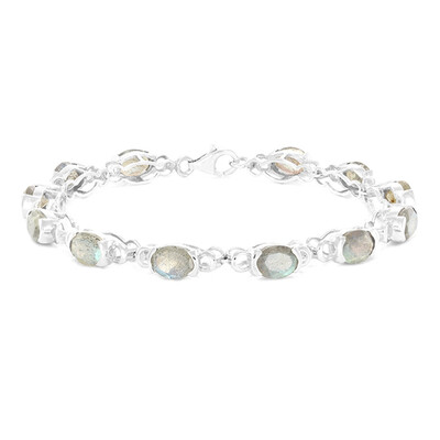 Bracciale in argento con Labradorite