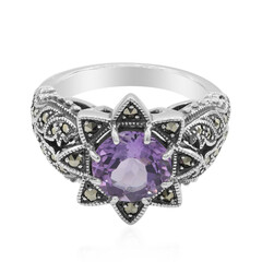 Anello in argento con Ametista