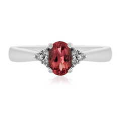 Anello in oro con Spinello Rosso della Birmania (CIRARI)