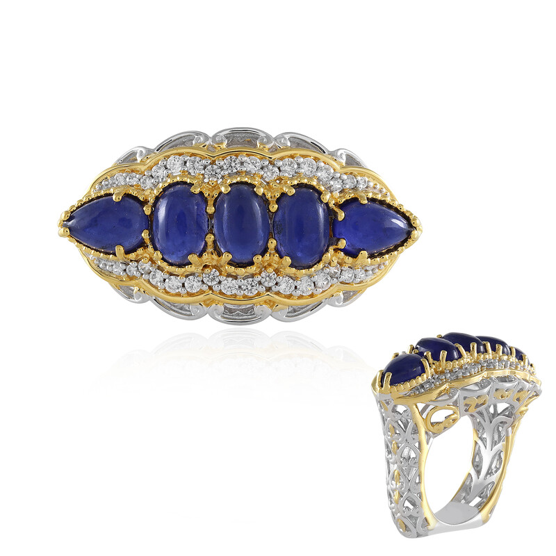 Anello In Argento Sterling 925 Con Pietra Pregiata - Fatto A Mano, Unisex, Per Occasioni Speciali E Regali
