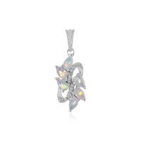 Ciondolo in argento con Opale di Welo