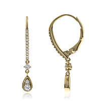 Orecchini in oro con Diamante I1 (G) (CIRARI)