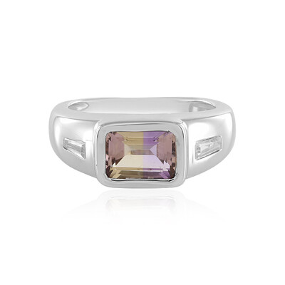 Anello in argento con Ametrina