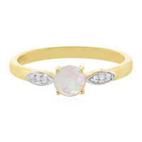 Anello in argento con Opale di Welo