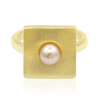 Anello in argento con Perla di Acqua Dolce