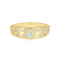 Anello in argento con Opale di Welo