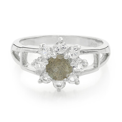 Anello in argento con Spectrolite
