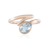 Anello in oro con Acquamarina Brasiliana (KM by Juwelo)