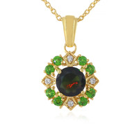 Collana in argento con Opale Mezezo