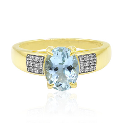 Anello in oro con Acquamarina Medina