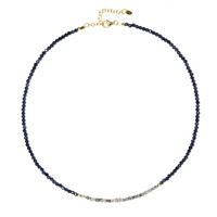 Collana in argento con Zaffiro Blu