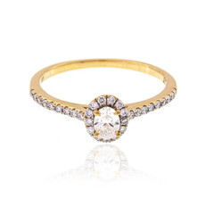 Anello in oro con Diamante SI2 (H)