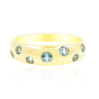 Anello in oro con Tormalina Paraiba Nigeriana
