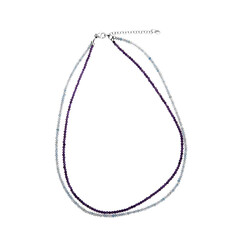Collana in argento con Acquamarina