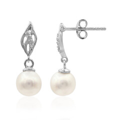 Orecchini in argento con Perla di Acqua Dolce