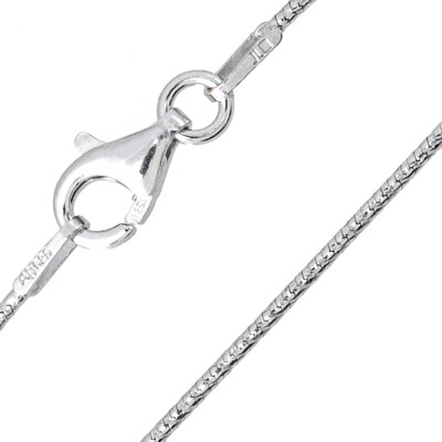 Catenina a serpente in argento 925 - 45 cm - 3,8 g