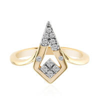 Anello in oro con Diamante VVS1 (G)