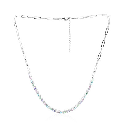 Collana in argento con Zircone Ratanakiri