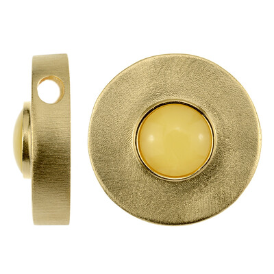 Ciondolo  in argento con Ambra Baltica (MONOSONO COLLECTION)