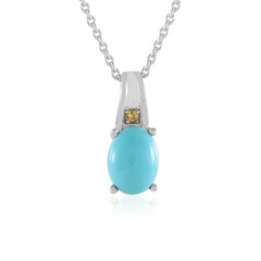 Collana in argento con Turchese Sleeping Beauty