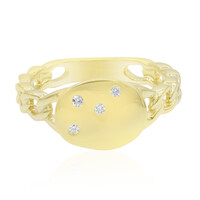 Anello in argento con Diamante I1 (G)