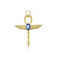 Ciondolo in argento con Cianite