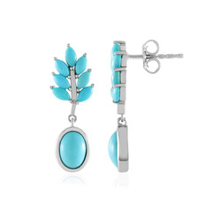 Orecchini in argento con Turchese Sleeping Beauty