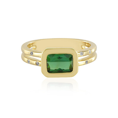 Anello in argento con Indicolite