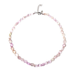 Collana in argento con Kunzite