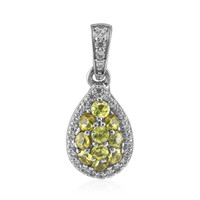 Ciondolo in argento con Sfene