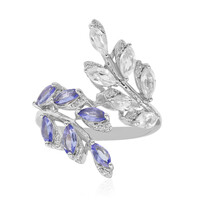 Anello in argento con Tanzanite