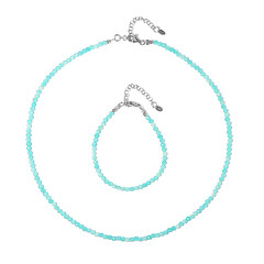 Parure in argento con Amazzonite
