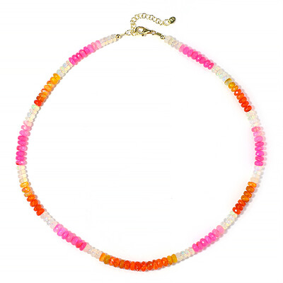 Collana in argento con Opale di Welo