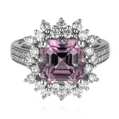 Anello in oro con Diasporo Rosa (AMAYANI)