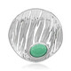 Ciondolo in argento con Crisoprasio (MONOSONO COLLECTION)