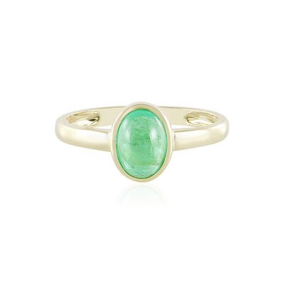 Anello in oro con Smeraldo Colombiano