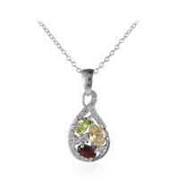 Collana in argento con Citrino