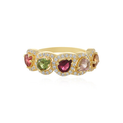 Anello in argento con Tormalina